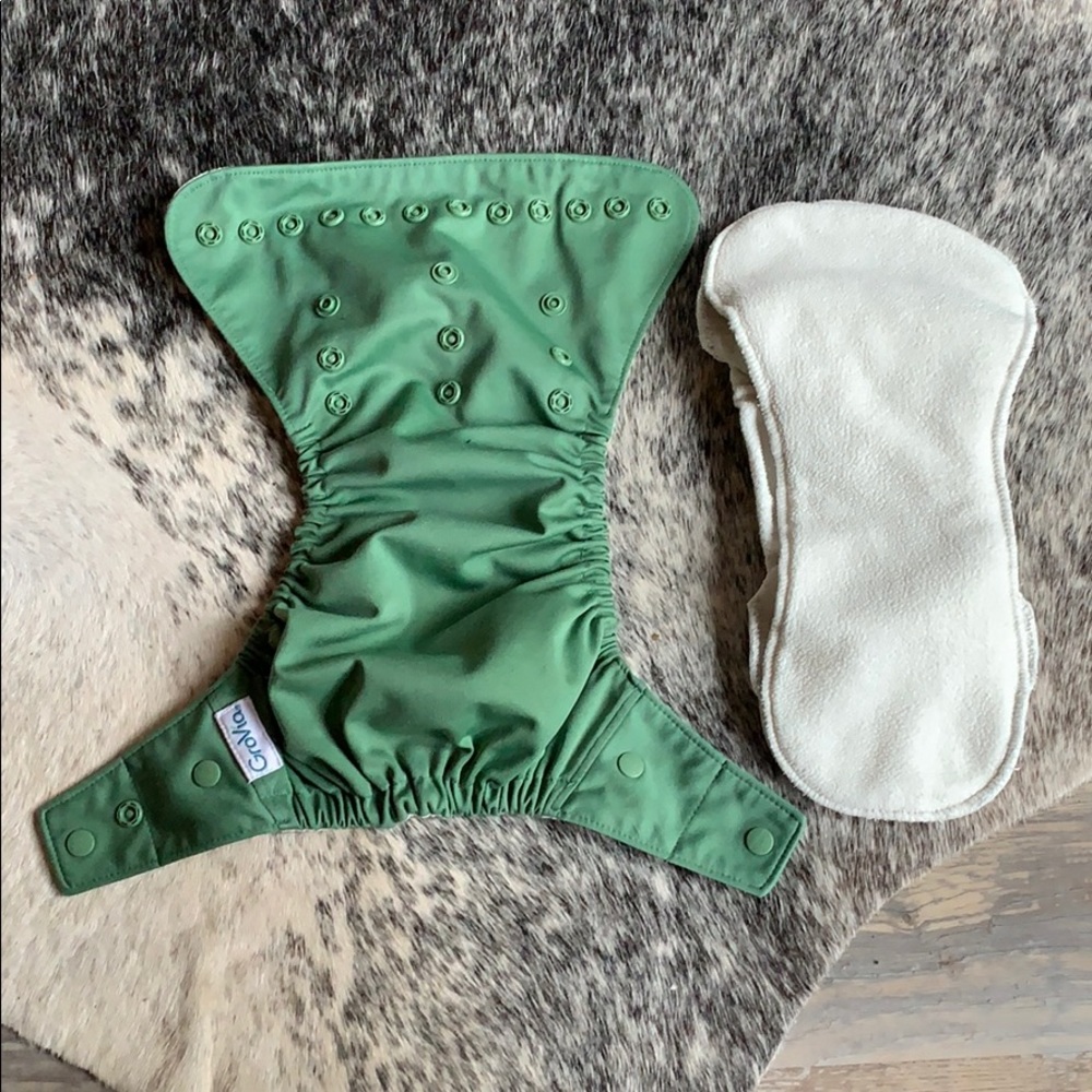 GroVia hybrid shell with insert
